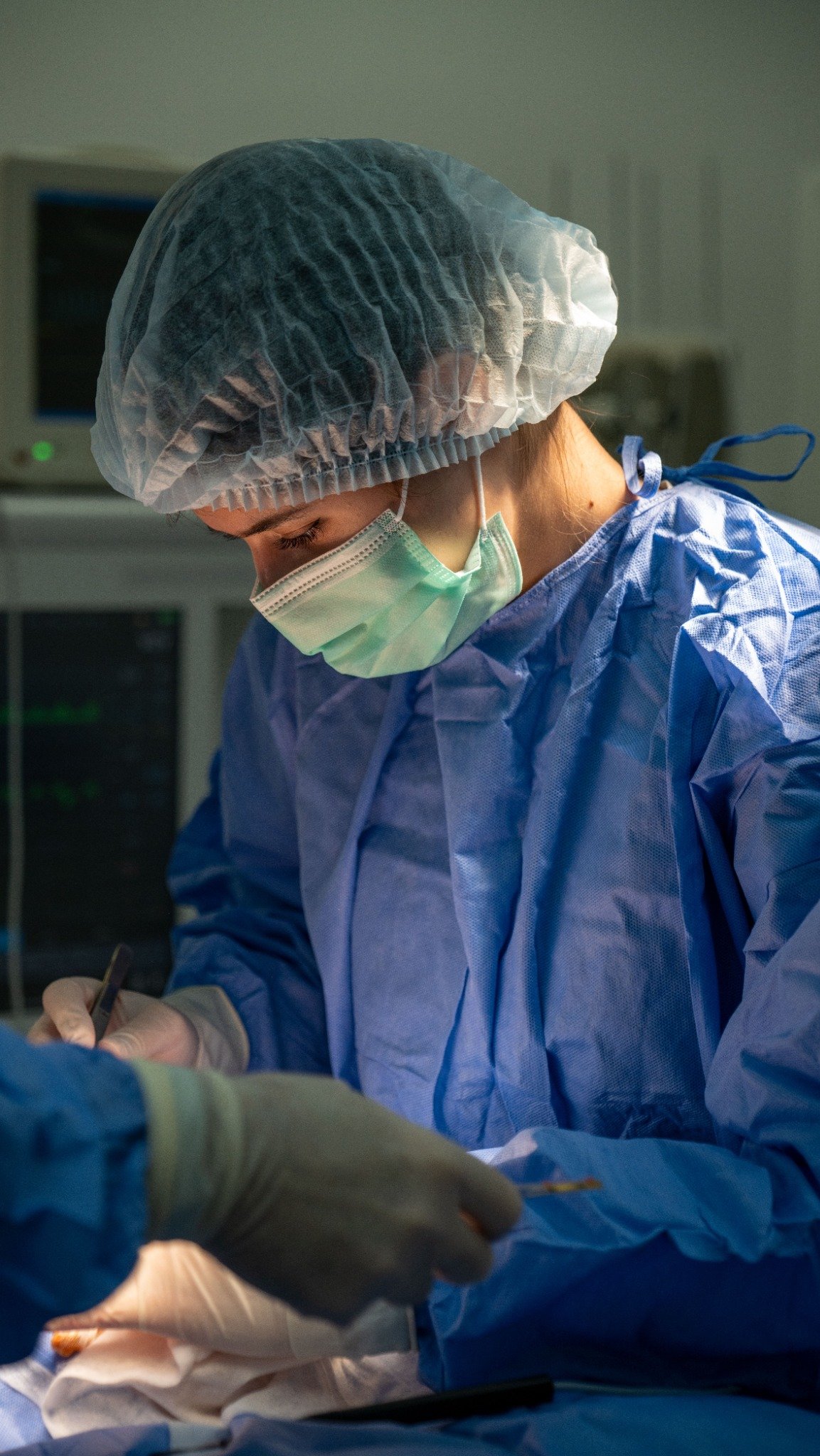 Procedimiento realizado con precisión y protocolos médicos